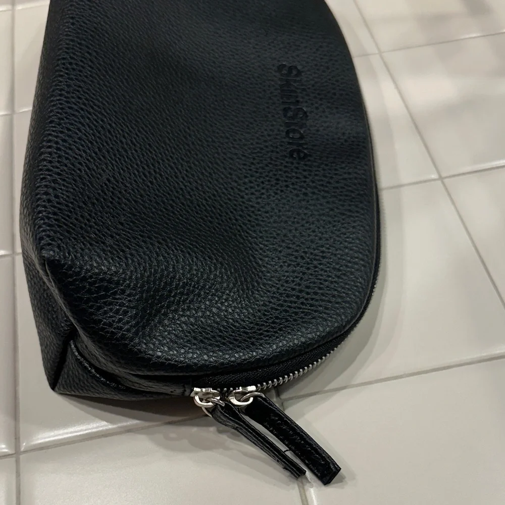 Skin Store Black cosmetic pouch